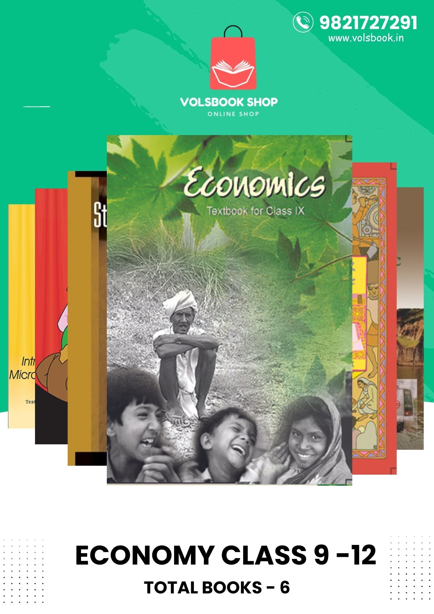 To　2024-25　UPSC　Volsbook　–　Books　Economics　Of　-9　For　Class　12　Set　NCERT　Shop