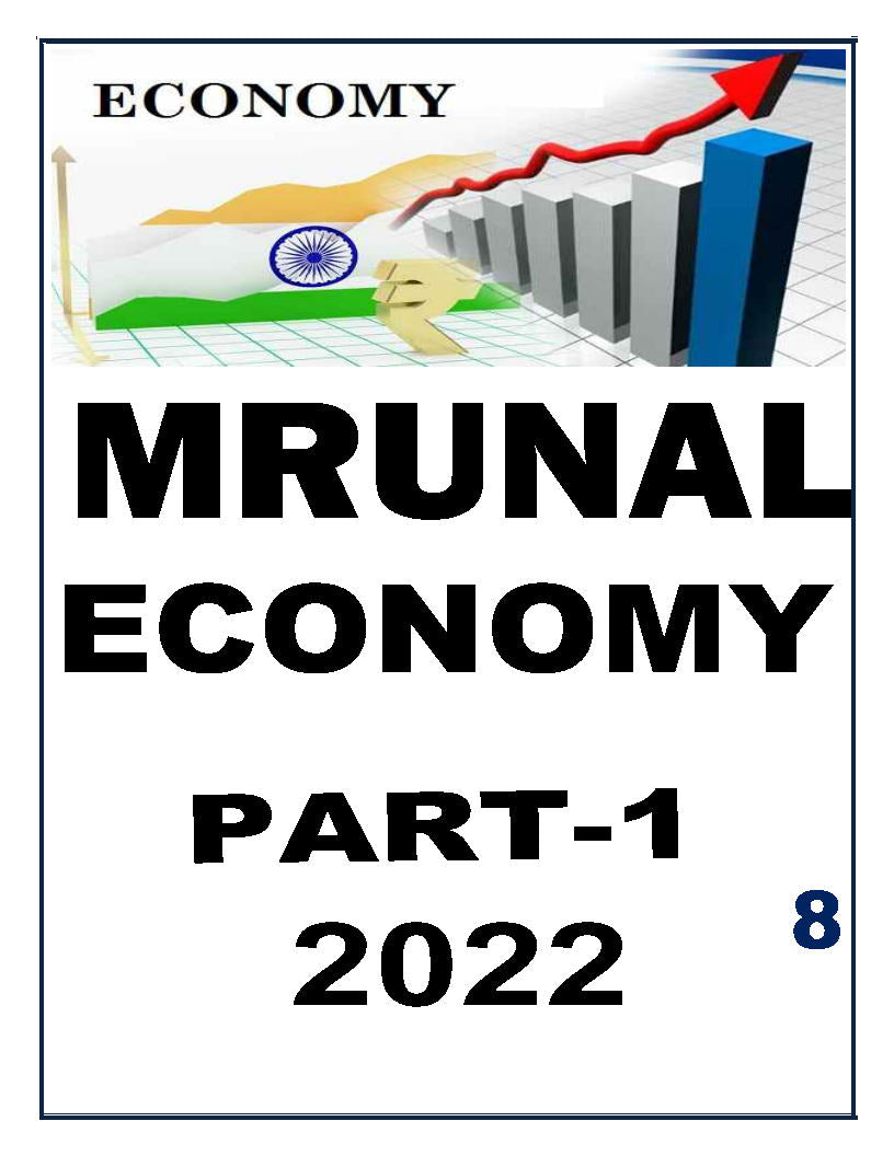 Economy notes - Mrunal sir 