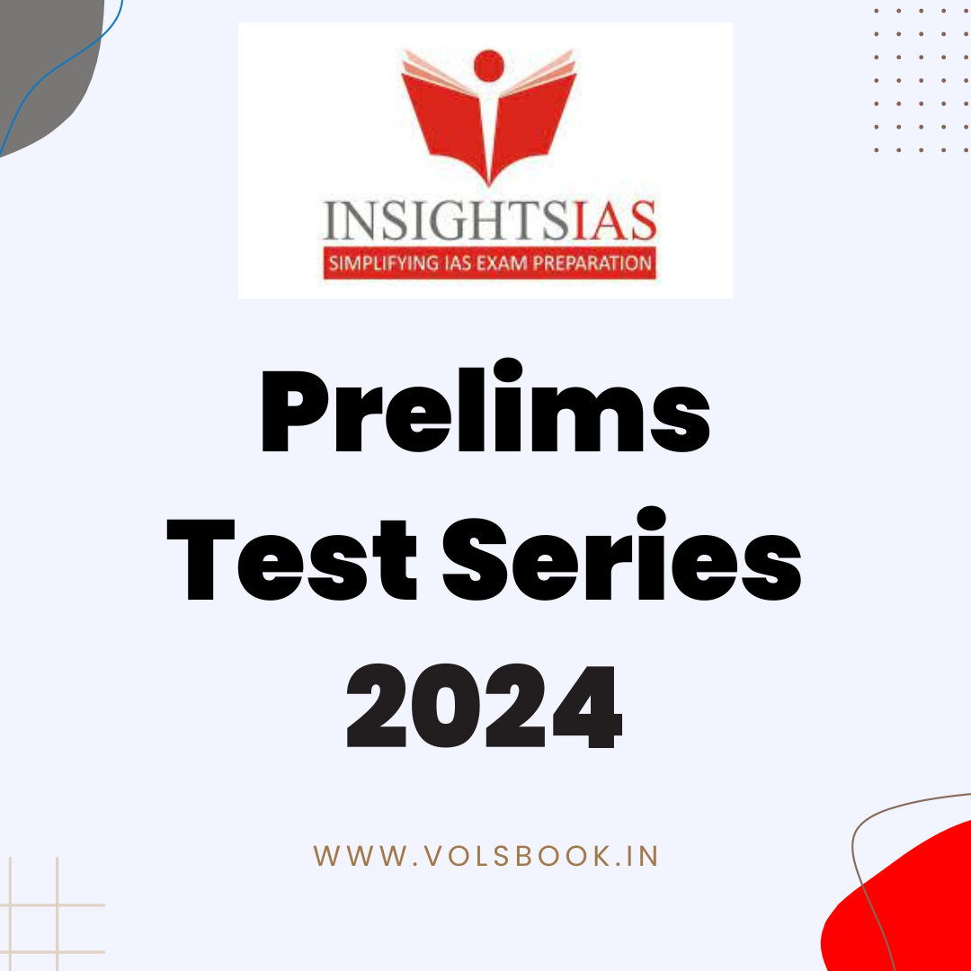 Insights ias prelims test series 2024 English Medium 